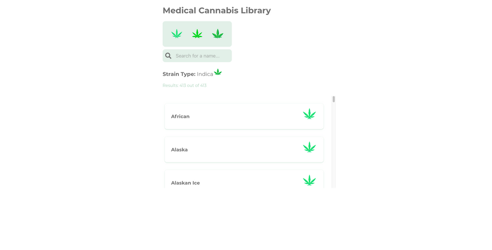 Medical Cannabis Library